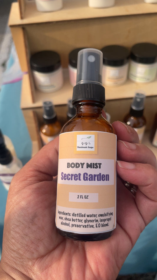 Handcrafted Moisturizing Body Mist