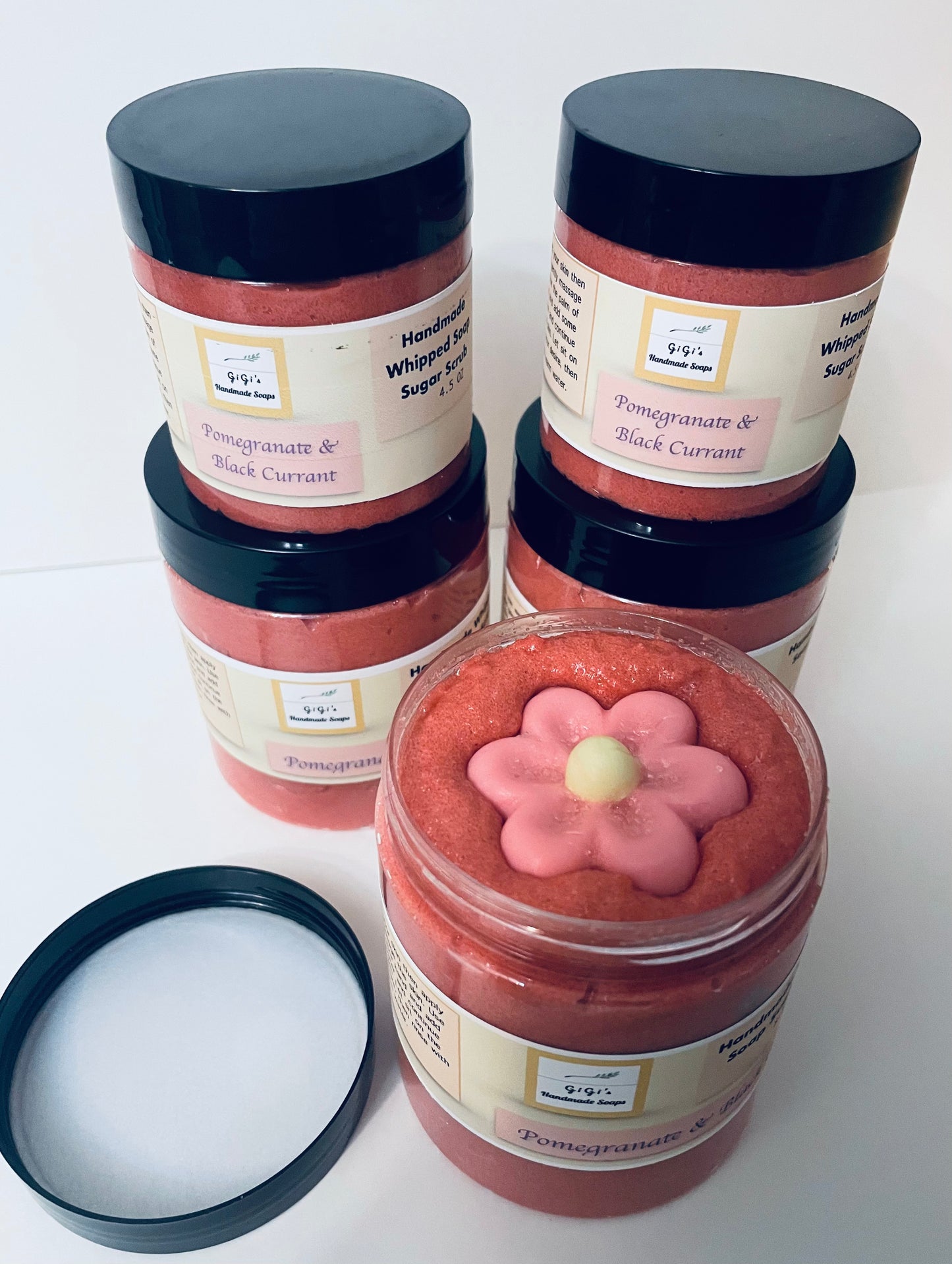 Whipped Soap Sugar Scrubs