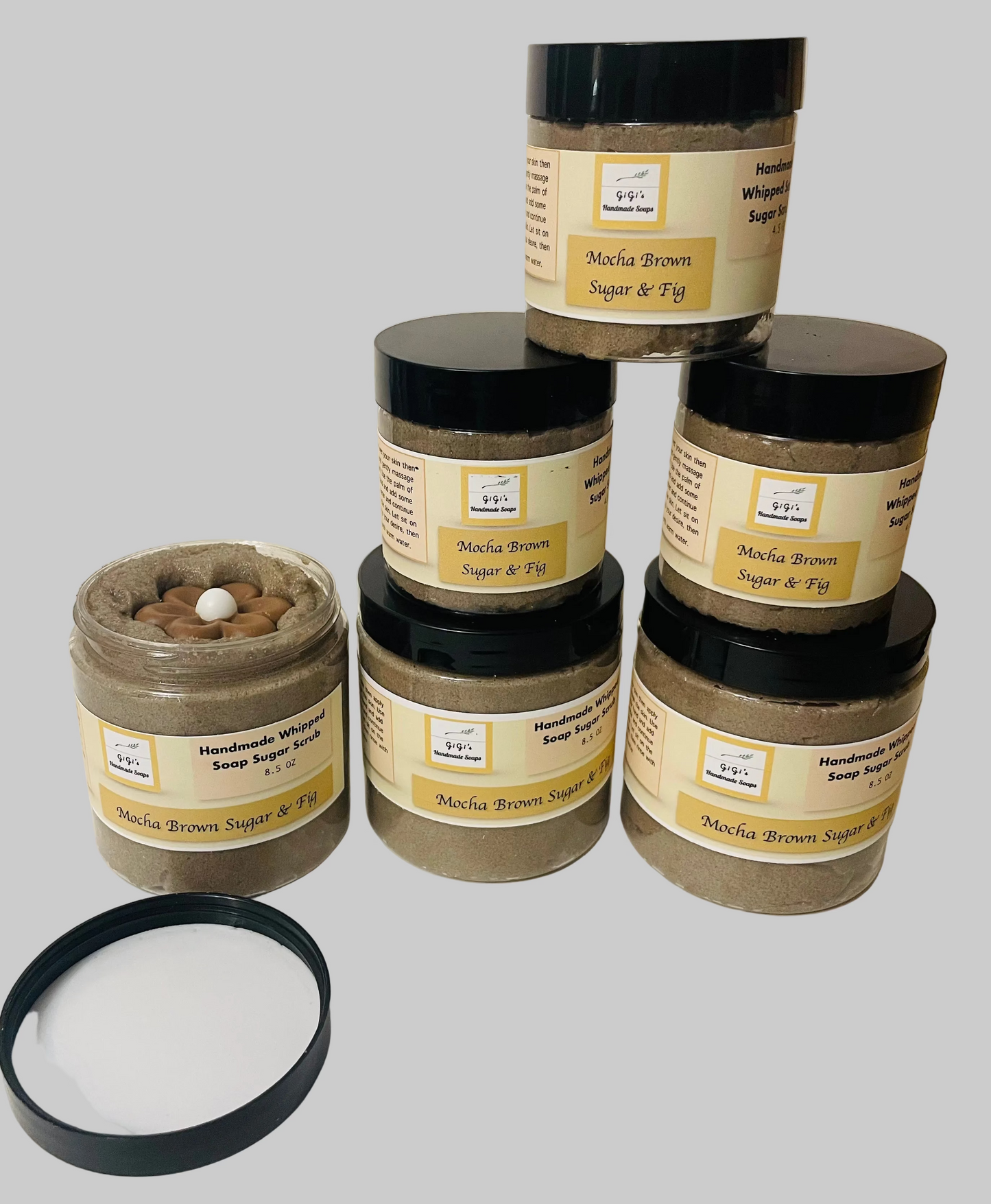Whipped Soap Sugar Scrubs