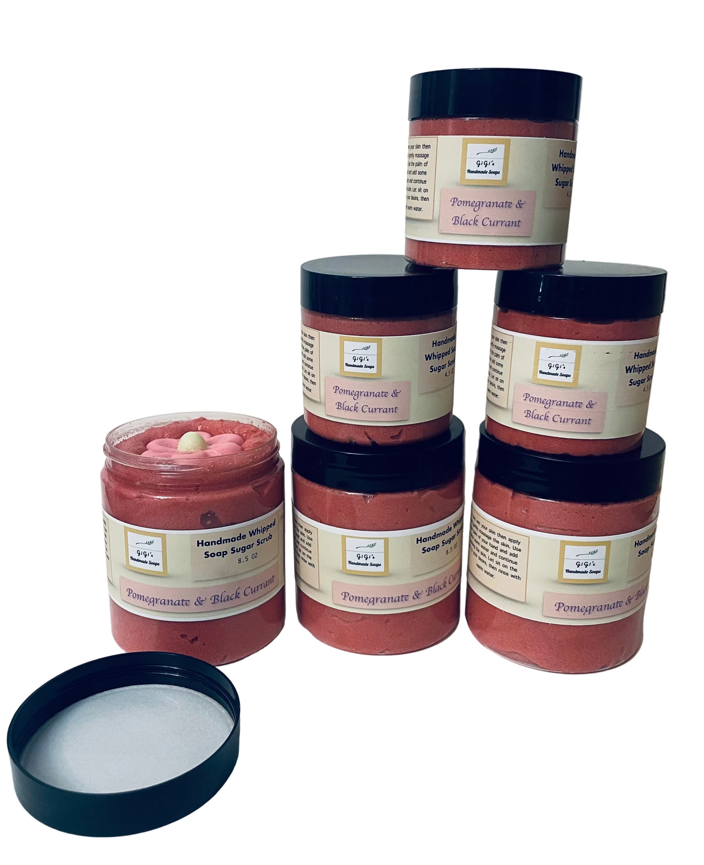 Whipped Soap Sugar Scrubs