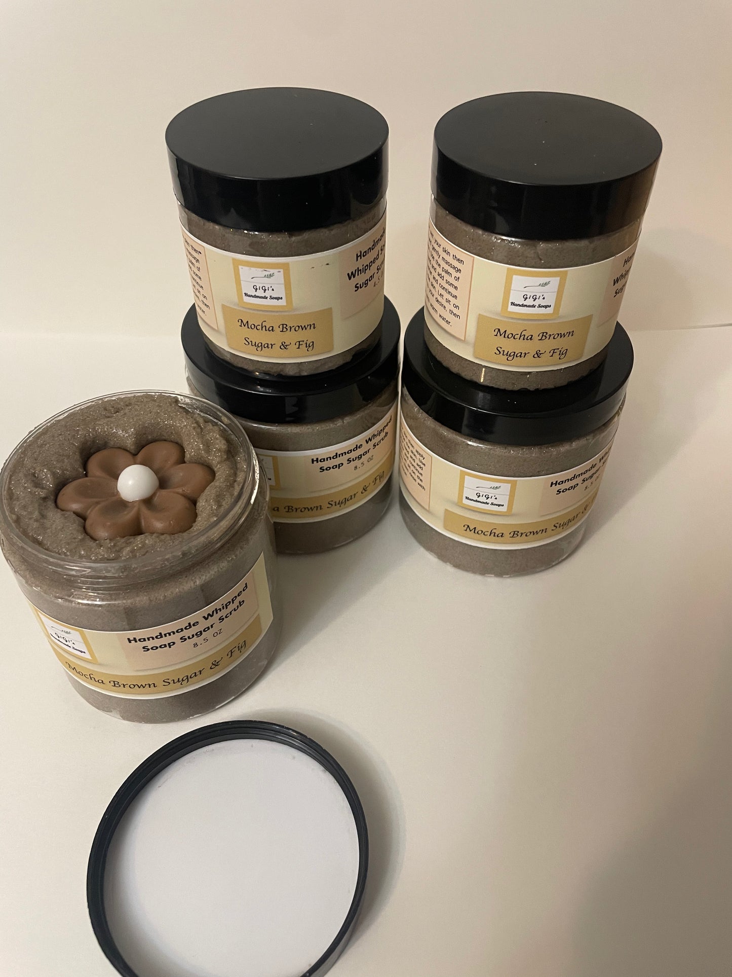 Whipped Soap Sugar Scrubs